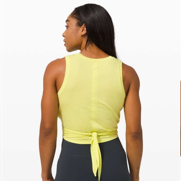 EUC Lululemon Time to Restore Tank Black 2 - Picture 2 of 4